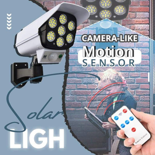 📢📢50 % DE RÉDUCTION !!⏰Lampe solaire à détecteur de mouvement de type caméra✨