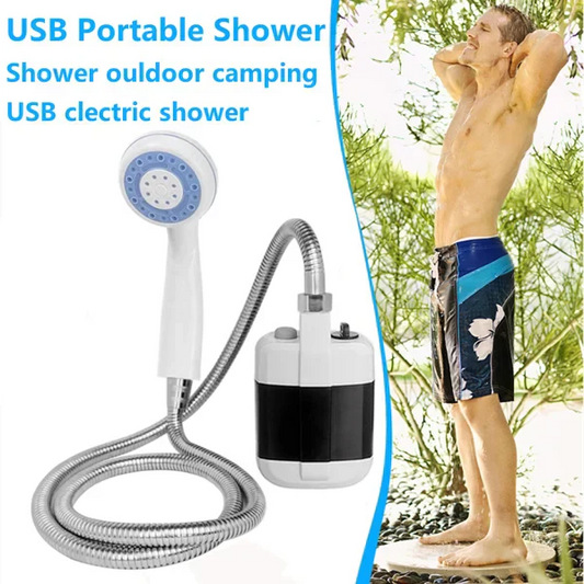 🎁61% de réduction pour une durée limitée🚿Douche de camping portable à débit réglable – Pour un nettoyage facile et pratique à l'extérieur !✨
