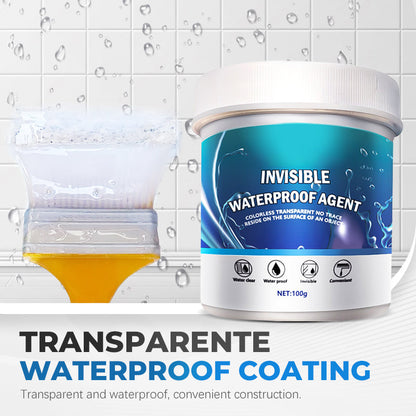 📢Achetez 3 obtenez 5 gratuit💥3* pinceaux gratuits💥Revêtement transparent et étanche pour l'intérieur et l'extérieur🚨