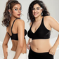 🍃 Vente chaude d'été 51% de réduction ⏰ Deep V Plunge Push-up sans fil sans couture Jelly Bra