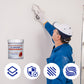 🛒 -50 % Offre limitée 🛠️🏠 Pâte élastique anti-fissures spéciale murs-👍👍Enrichi en fibres anti-fissuration haute performance