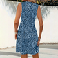 📢📢40 % DE RÉDUCTION !! ⏰ Robe Mini Léopard Col V – Imprimé Audacieux, Coupe Flatteuse, Look Féminin ✨