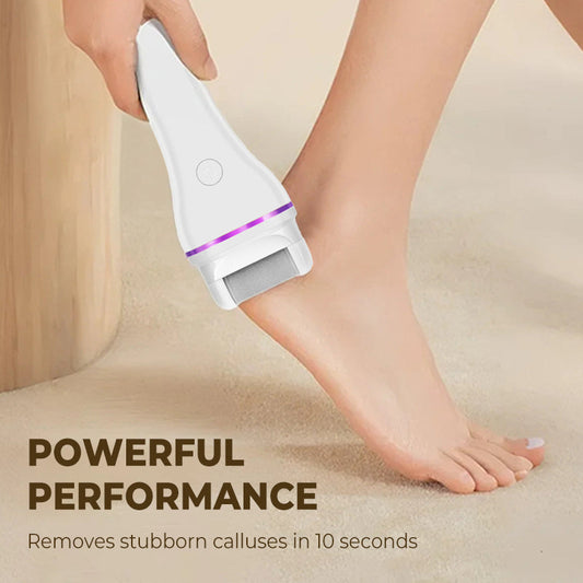 🎁 Temps limité 50% ✨Broyeur de pieds électrique rechargeable pour la maison moderne et portable ,avec 2 têtes de remplacement