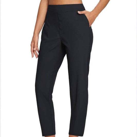 👖 🆘Moitié prix！！！✨ Pantalon élastique taille haute femme avec poches zippées 🔥