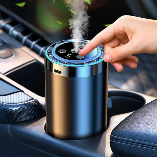 🚘60% de réduction🌸Diffuseur intelligent pour voiture avec modes lumière et vaporisation🌟