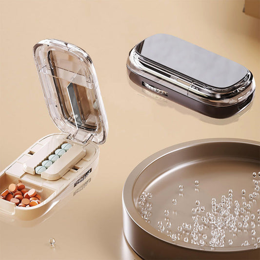 🚀50% de réduction pour une durée limitée💊Pilulier portable avec coupeur✨