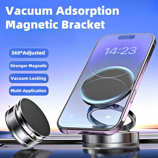 🛻✨Acheter 2【Économies 8 € 】！！！✨ Porte-téléphone magnétique à vide 360 ° réglable 🔥
