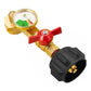 🚀50% de réduction pour une durée limitée🔥 Amérique du Nord qcc propane Inflatable Band Night Light Band robinet à boisseau sphérique gaz Tank Gas joint🔧✨