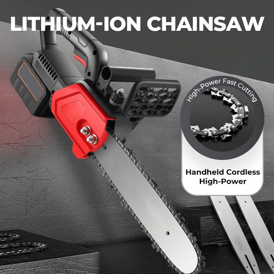 📢📢4 dernières heures : Grande vente⏰⏰ Tronçonneuse haute puissance sans fil (batterie lithium) - 🎁 Kit d'outils offert pour un temps limité !