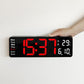 🏡59% de réduction⚡Grande horloge numérique avec température, date, heure d'été automatique, lumière de nuit, Dimmer de luminosité automatique