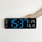 🏡59% de réduction⚡Grande horloge numérique avec température, date, heure d'été automatique, lumière de nuit, Dimmer de luminosité automatique