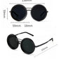 🚀👓 Lunettes de soleil rondes polarisées à teinte réglable🌤️