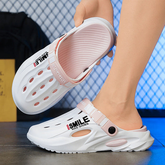 Chaussures décontractées pour hommes, respirantes, à bride réglable au talon
