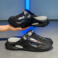 Chaussures décontractées pour hommes, respirantes, à bride réglable au talon