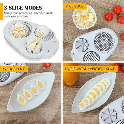📢📢40 % DE RÉDUCTION !! ⏰ Coupe-œufs rapide – Trancher en 1 seconde, sans gâchis ✨🥗