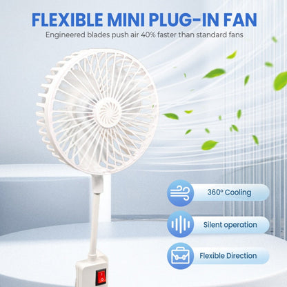 📢📢50 % de réduction !! ⏰🍃Mini ventilateur flexible enfichable