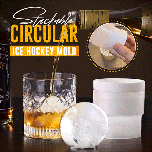 📢Acheter 1  obtenez 1 gratuit🧊Moule Empilable Circulaire pour Boules de Glace de Qualité Alimentaire pour Cocktail et Whisky
