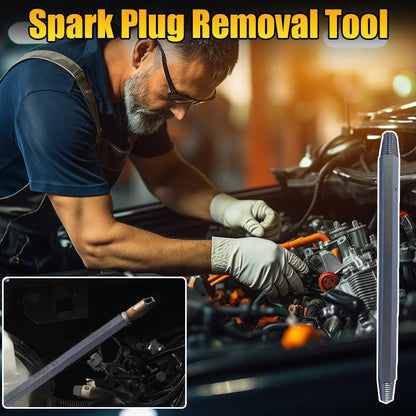 🔧✨🚗 ACHETEZ 2, LE 3E OFFERT ! Outil d'Extraction de Bougies d'Allumage Cassées – Acier CRV, 10 mm Hex & Compatible Universel