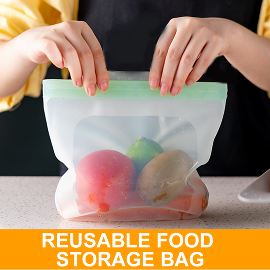 🏡50% de réduction✨Sac de stockage alimentaire réutilisable en silicone