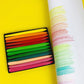 📢50% de réduction🌈✏️ Crayons triangulaires 36 couleurs - set de peinture pastel à l'huile non toxique et lavable 🎨