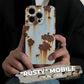 🏆📱Coque rigide Vintage Rust pour iPhone👑