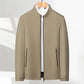 Veste décontractée à col montant pour homme
