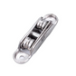 Poulie en alliage de zinc 80/88 pour fenêtres et portes en PVC
