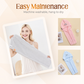 📢📢50% DE RÉDUCTION !! ⏰ Grande Serviette pour Cheveux – Tissu Corail Doux – Absorption Rapide & Bande Élastique for Femmes 💕