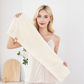 📢📢50% DE RÉDUCTION !! ⏰ Grande Serviette pour Cheveux – Tissu Corail Doux – Absorption Rapide & Bande Élastique for Femmes 💕