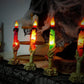 Meilleur cadeau-Lampe de sol extérieure à bougie en forme de main de fantôme d'Halloween