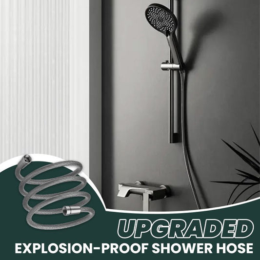 🚿 50 % DE RÉDUCTION – Tuyau de douche tressé antidéflagrant amélioré, anti-fuite ✨