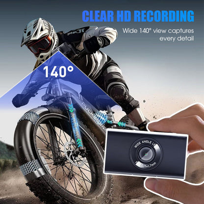 Caméra embarquée HD étanche pour moto