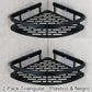 📢📢40% DE RÉDUCTION !! ⏰ Étagère de douche d'angle sans perçage avec crochets – Robuste, gain de place & facile à installer – idéale pour la salle de bain 🧴