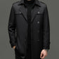 📢📢60% DE RÉDUCTION !!! ✨Trench-coat mi-long pour homme avec doublure amovible