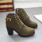 📢Dernier jour de soldes⏰ Bottes Femme à Talon Block Semelle Épaisse
