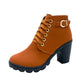 📢Dernier jour de soldes⏰ Bottes Femme à Talon Block Semelle Épaisse