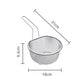 📢📢40% DE RÉDUCTION !! ⏰ Passoire en Acier Inoxydable avec Manche – Inox 304, mailles fine & large – Idéale pour égoutter pâtes, légumes & fruits 🥗