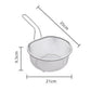 📢📢40% DE RÉDUCTION !! ⏰ Passoire en Acier Inoxydable avec Manche – Inox 304, mailles fine & large – Idéale pour égoutter pâtes, légumes & fruits 🥗