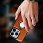 ⚡⚡Vente flash⚡⚡Coque de Téléphone en Similicuir de Luxe avec Support Invisible pour iPhone