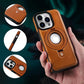 ⚡⚡Vente flash⚡⚡Coque de Téléphone en Similicuir de Luxe avec Support Invisible pour iPhone