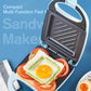 🔥 50% OFF INSTANTANÉ ! 🥪 Machine à Sandwich Multifonction - Chauffage Rapide, Design Compact Bleu/Blanc pour Cuisine et Bureau 💙⚡