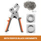 💥12 dernières heures : 50% de réduction💥Pince perforatrice manuelle durable avec œillets