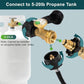 📢📢50 % DE RÉDUCTION !! ⏰ Indicateur de Niveau de Propane pour Réservoirs 5-20 lb - Jauge Précise avec Affichage Numérique et Alerte de Niveau Bas ⚠️📊