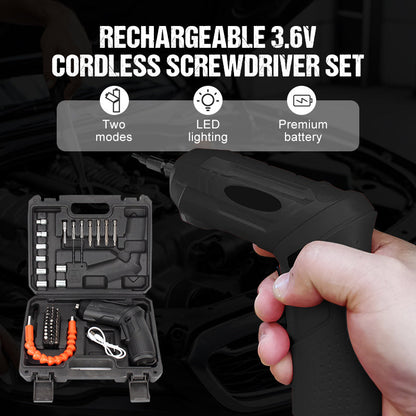 🛠️Kit de tournevis rechargeables 3,6 V⏳Dernières 3h ! Offre cadeau : les accessoires complémentaires sont à vous sur commande.⏰⏰