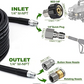 💦 69% DE RÉDUCTION ! 🚿 Kit de Nettoyage Haute Pression 5800 PSI pour Égouts - Buse Rotative et Flexible Renforcé pour Déboucher les Canalisations 🛠️✨