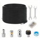 💦 69% DE RÉDUCTION ! 🚿 Kit de Nettoyage Haute Pression 5800 PSI pour Égouts - Buse Rotative et Flexible Renforcé pour Déboucher les Canalisations 🛠️✨