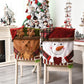 📢📢40 % DE RÉDUCTION⏰ Housse de Chaise de Noël Festive 🎅🪑✨