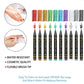Set de 10 marqueurs pour tatouages temporaire