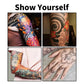 Set de 10 marqueurs pour tatouages temporaire