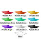 Set de 10 marqueurs pour tatouages temporaire